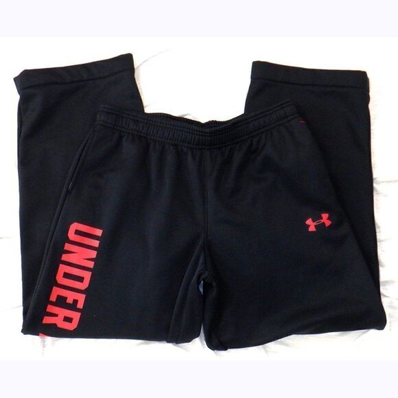 Under Armour Youth black sweatpants - Picture 2 of 2